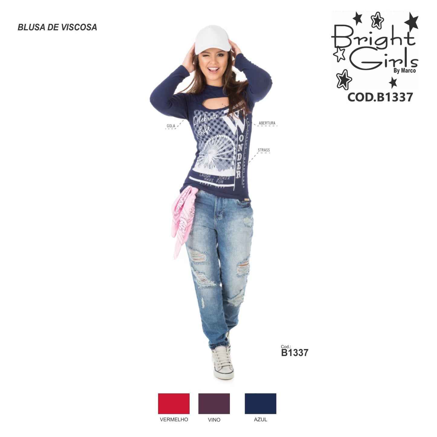 BLUSA DE VISCOSA
