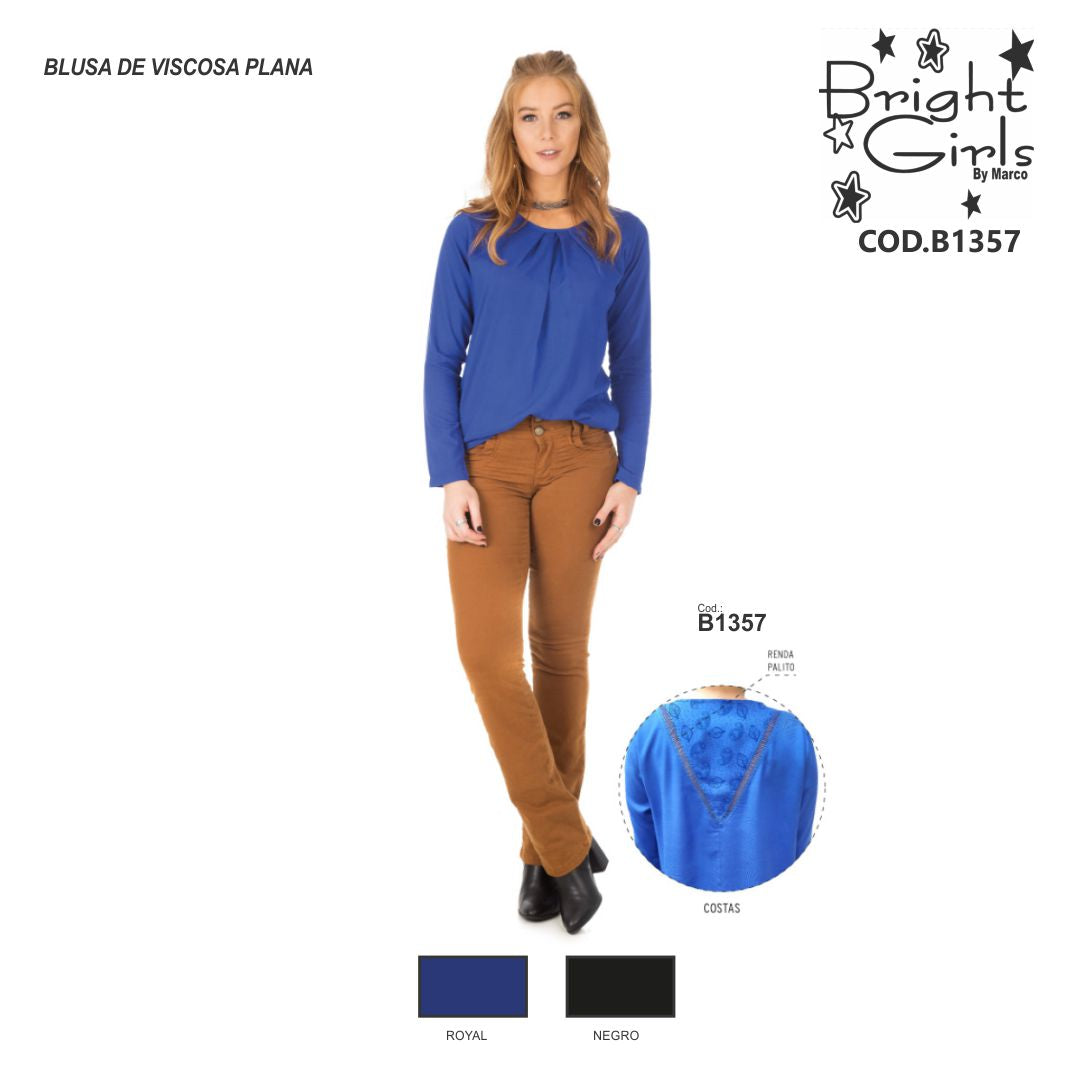 BLUSA DE VISCOSA