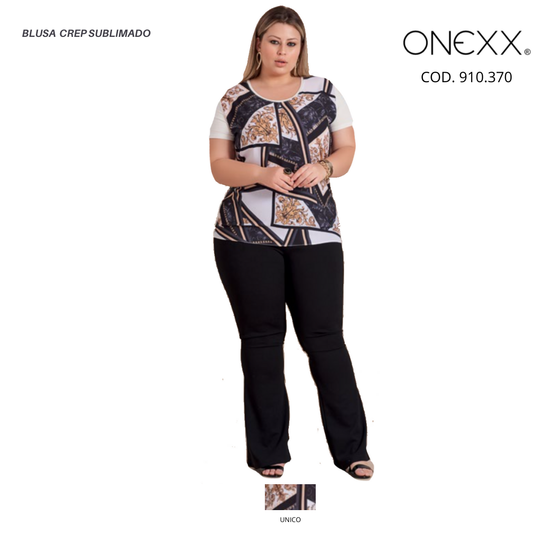 BLUSA CREP SUBLIMADO