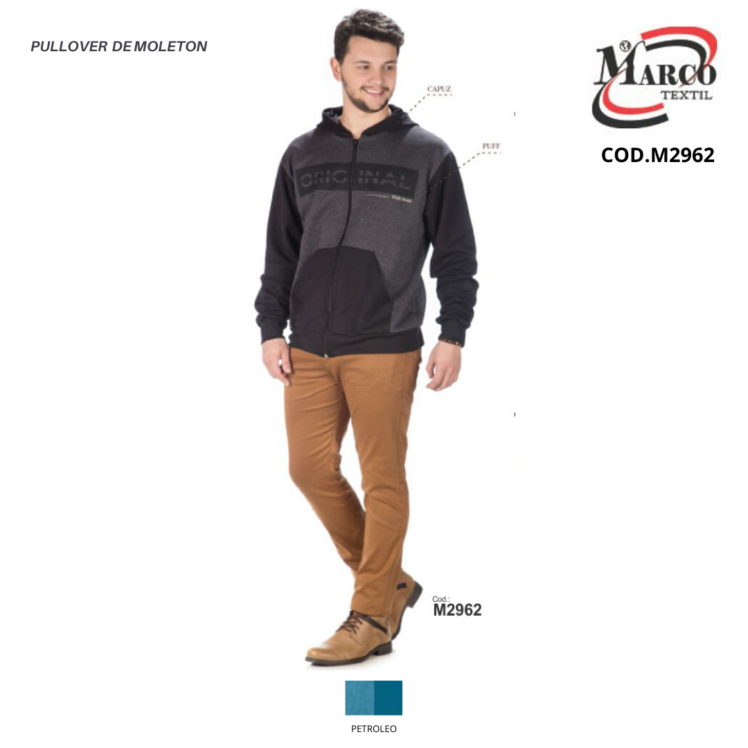 PULLOVER DE MOLETON