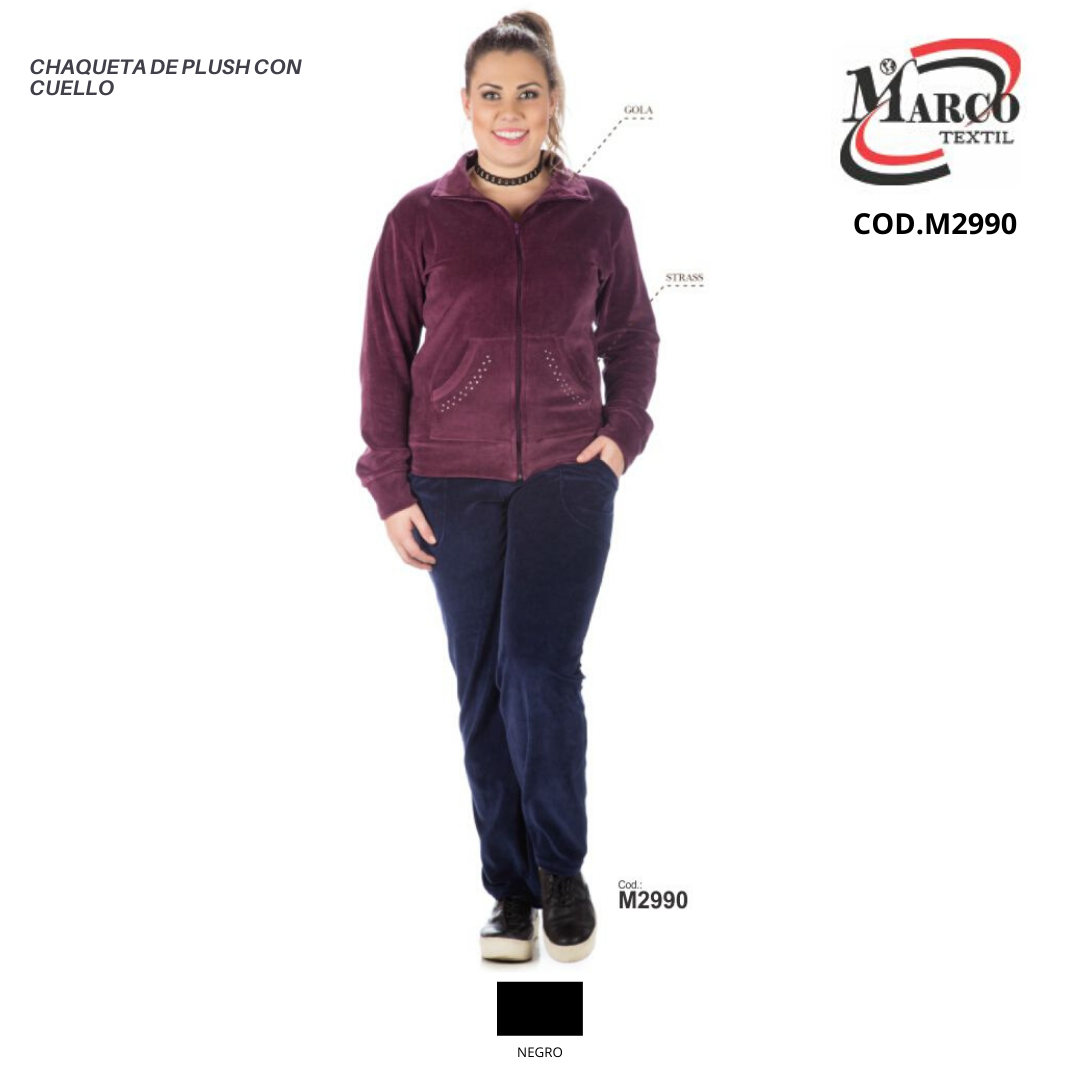 CHAQUETA DE PLUSH