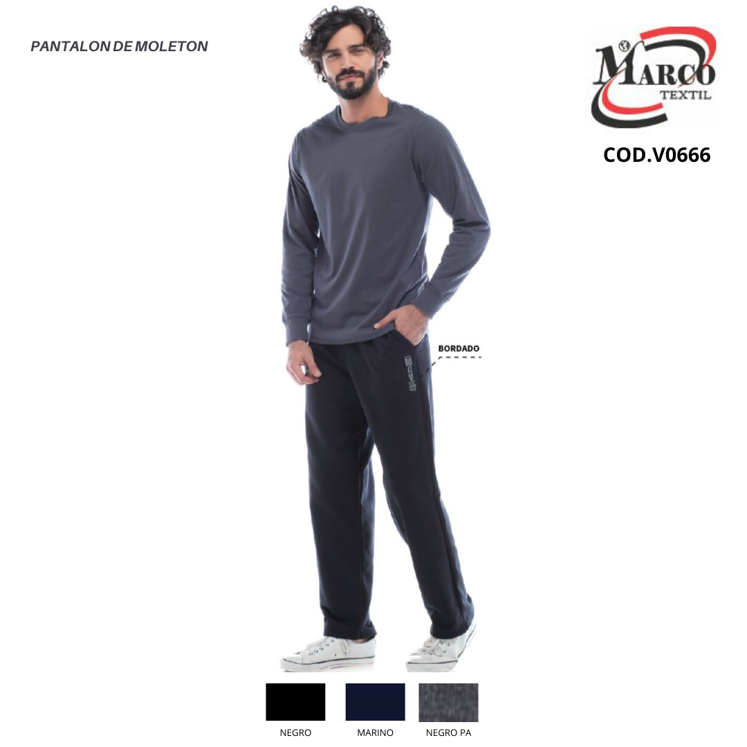 PANTALON DE MOLETON