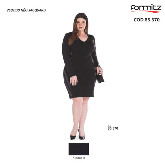 VESTIDO JACQUARD
