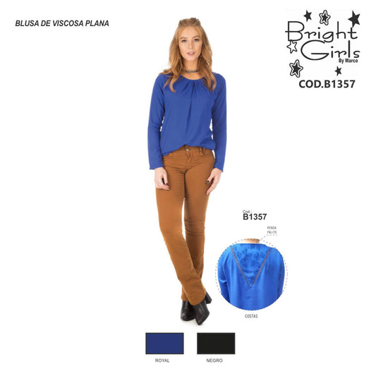 BLUSA DE VISCOSA