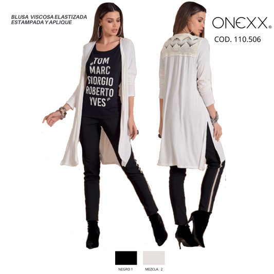 BLUSA ESTAMPADA
