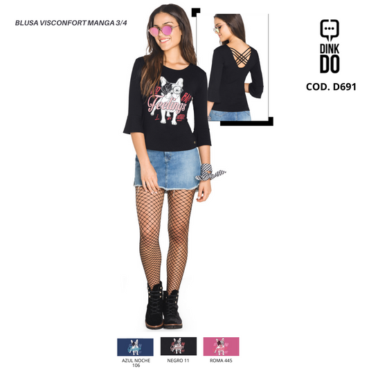 BLUSA VISCONFORT