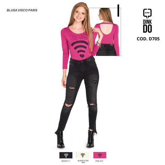BLUSA VISCO PARIS