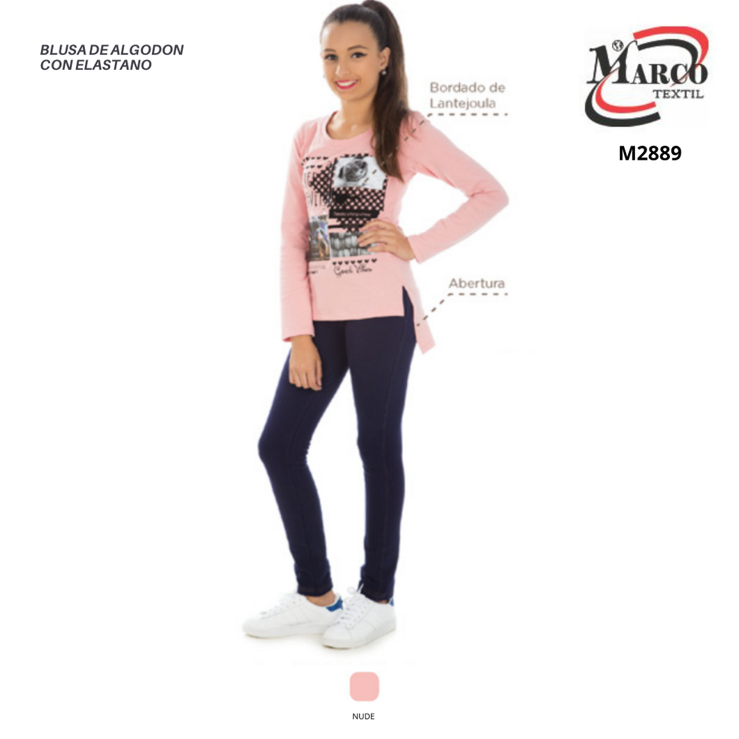 BLUSA DE ALGODON